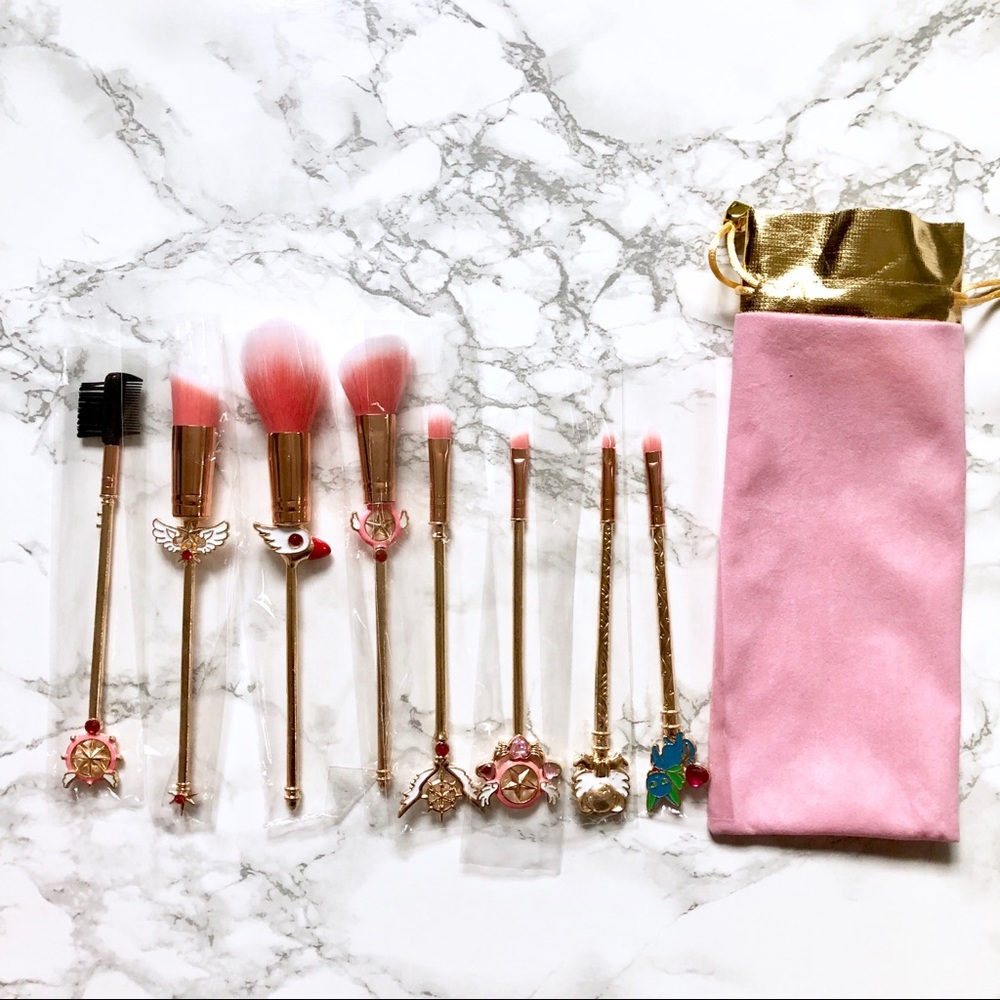 Card Captor Sakura 8-pc Makeup Brush Set